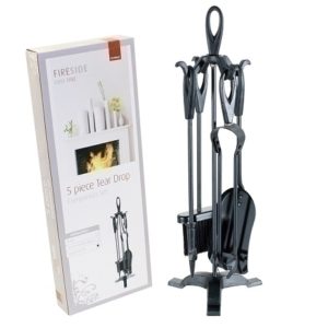 Deville Tear Drop Companion Set Black (DEV759)